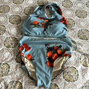 Albion Clementine Two Piece Bathing Suit
